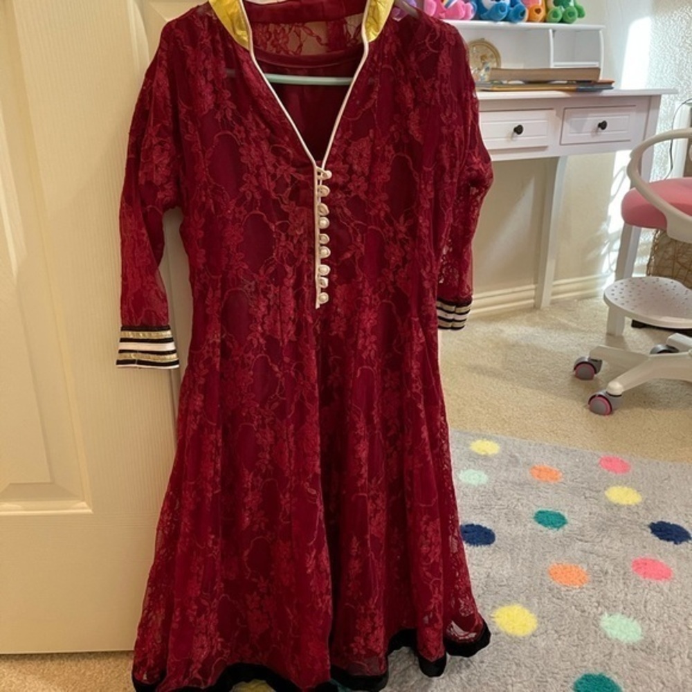 Indian Pakistani girls 3 piece dress size 4-5 yrs